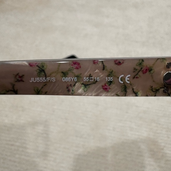 Juicy Couture Sunglasses 55/16 like-new condition brown tortoise - Picture 5 of 9